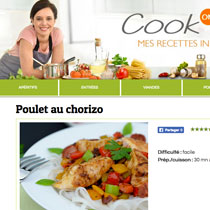 création de site internet cook on Line